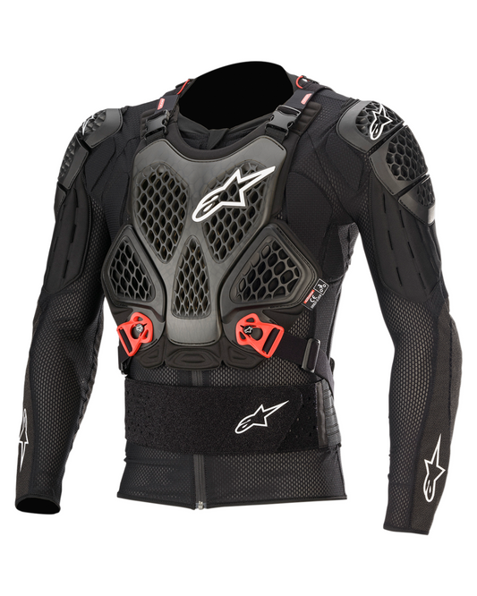 ALPINESTARS BIONIC TECH V2 PROTECTION JACKET BLACK / RED- M | PROTECTORS