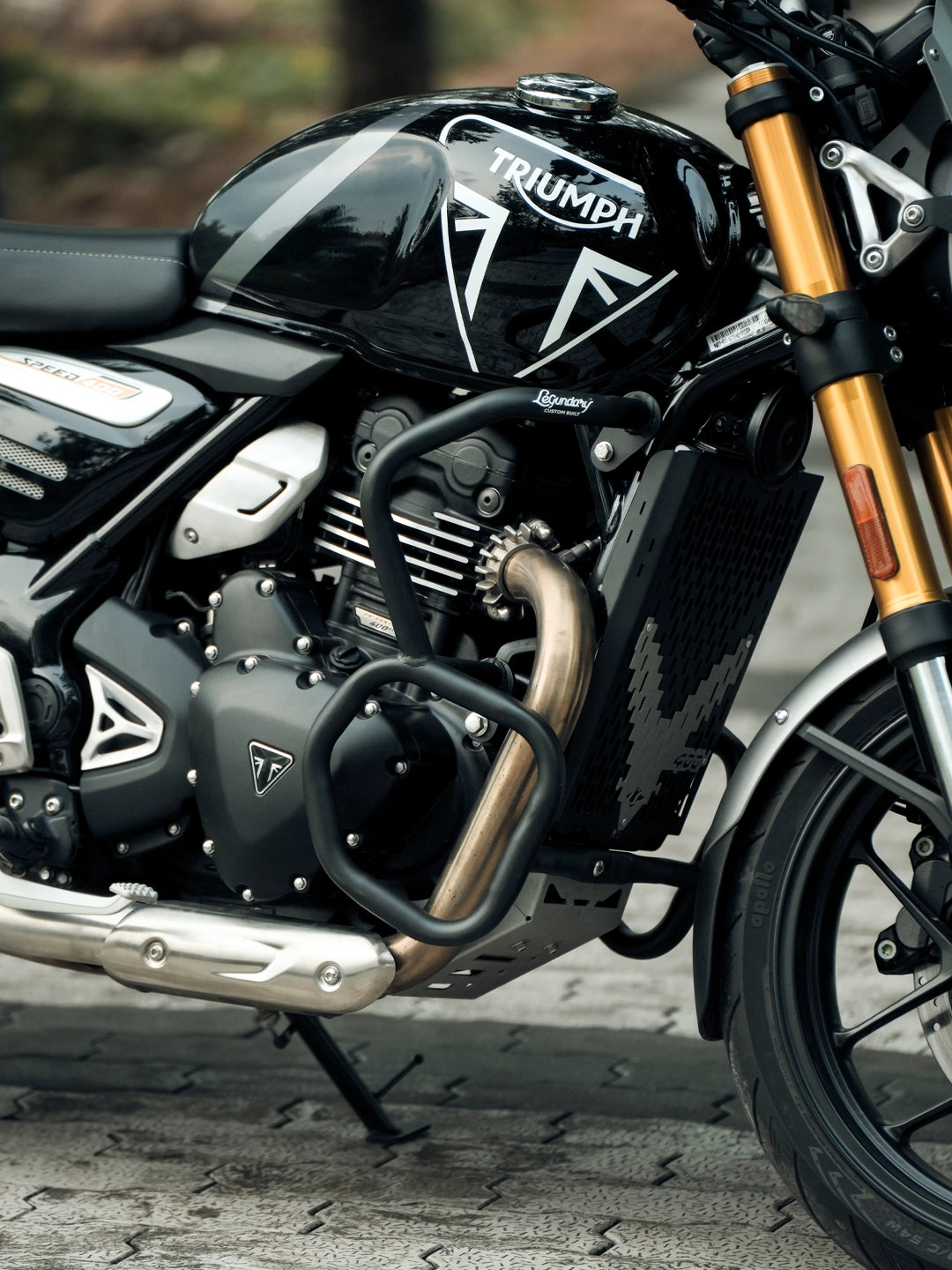 LCB TRIUMPH SPEED 400 VELOCIS NON SLIDER CRASH GUARD