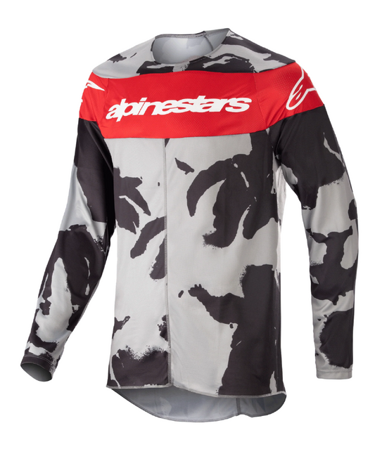 ALPINESTARS RACER TACTICAL CAST GRAY CAMO MARS RED 30M,32L,34XL,  JERSEY SET