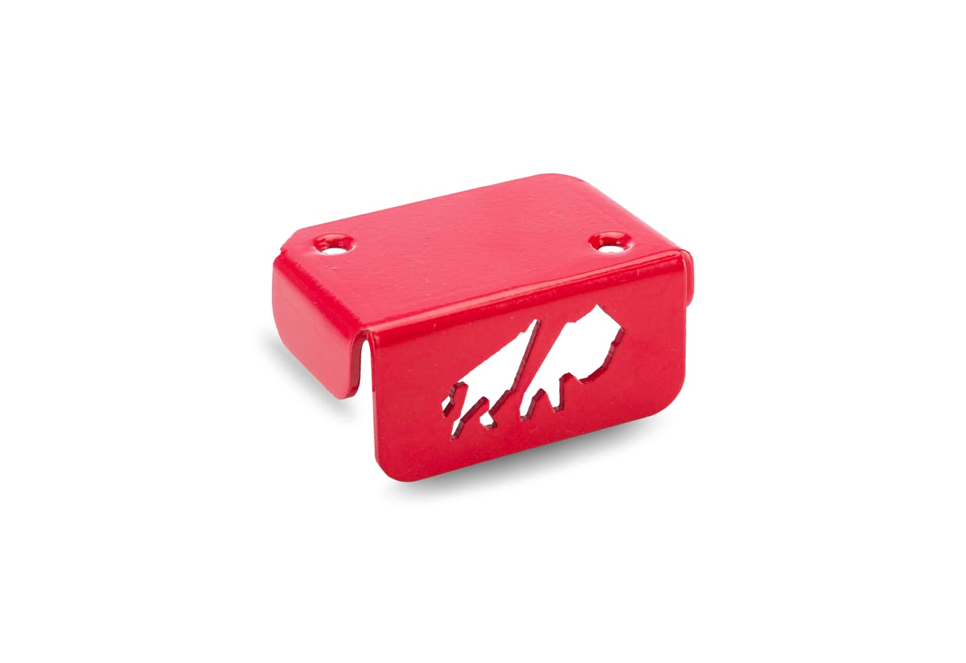 BIZEN MOTO FRONT BRAKE OIL RESERVOIR GUARD/COVER - RED | INTERCEPTOR 650