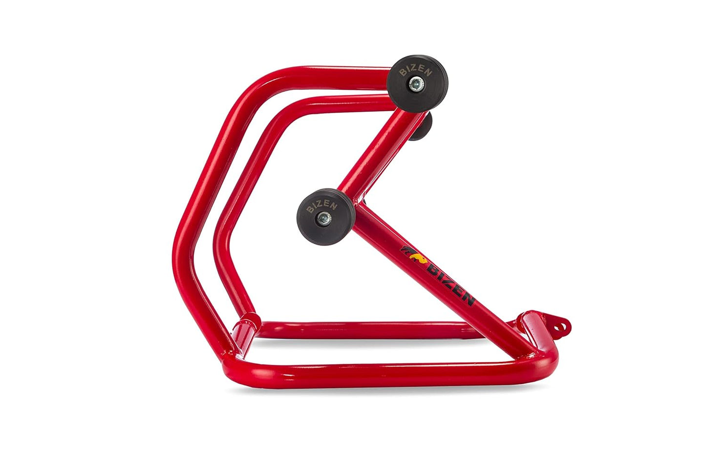 BIZEN MOTO PREMIUM CRASH GUARD/ENGINE GUARD WITH FRAME SLIDERS - RED | INTERCEPTOR 650 , CONTINENTAL GT 650