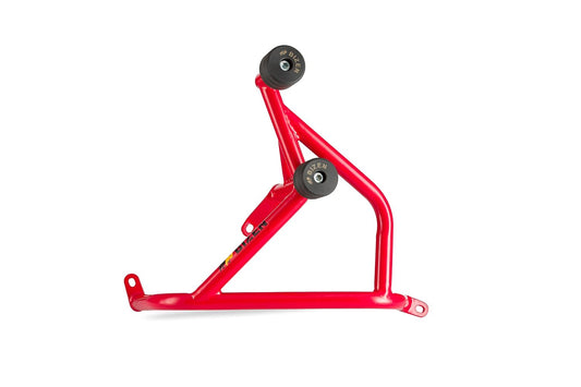 BIZEN MOTO PREMIUM CRASH GUARD WITH FRAME SLIDERS RED | BMW G310 R