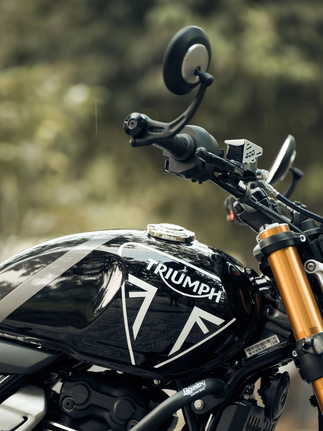 LCB TRIUMPH SPEED 400 TRICORN FRONT OIL CAP