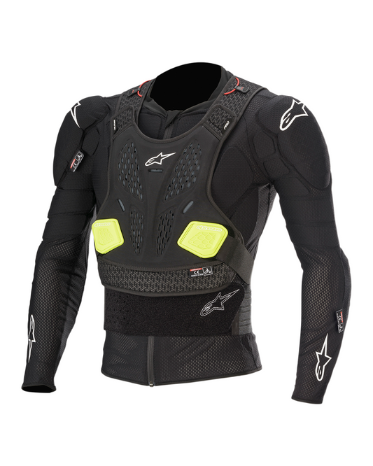 ALPINESTARS BIONIC PRO V2 PROTECTION JACKET BLACK / YELLOW FLUO- M | PROTECTORS