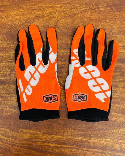 100% ORANGE /BLACK  XL | MX GLOVES