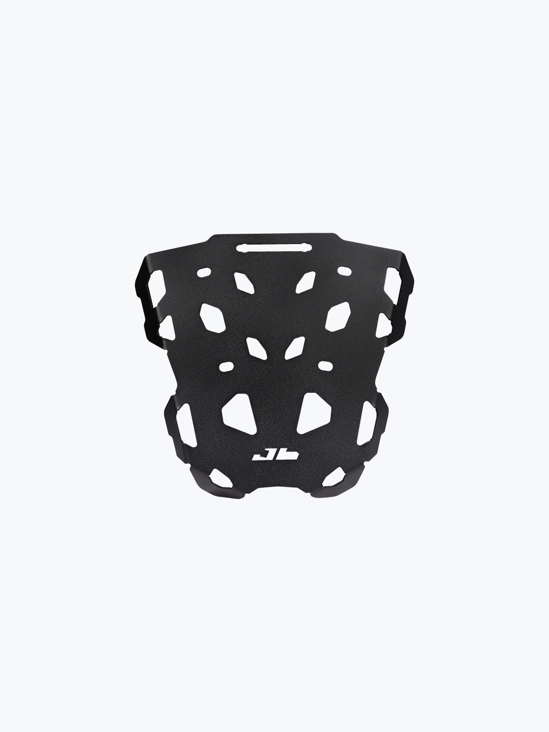 JB CARRIER PLATE MILD STEEL BLACK | HIMALAYAN 450