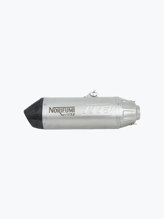 NORIFUMI SLIPON WOOPS STAINLESS STEEL CARBON HIMALAYAN 450 LONG | EXHAUST