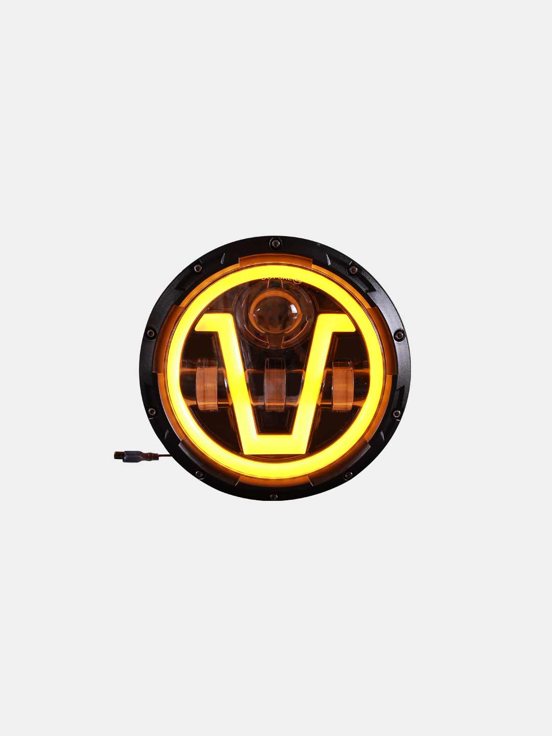 HJG 7 INCH V TYPE HEADLIGHT 45-WATT