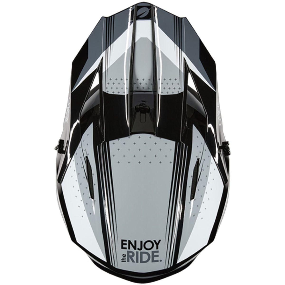 ONEAL 1 SERIES V26 RC BLACK GREY MOTOCROSS HELMET