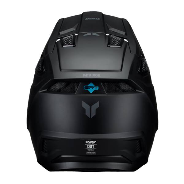 THOR FLEET BLACKOUT MATT BLACK HELMET