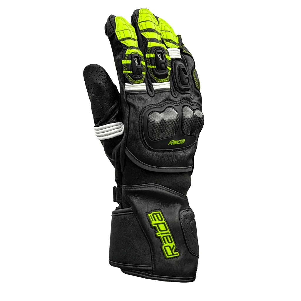 RAIDA AEROPRIX CARBON EDITION GLOVES | HI-VIZ