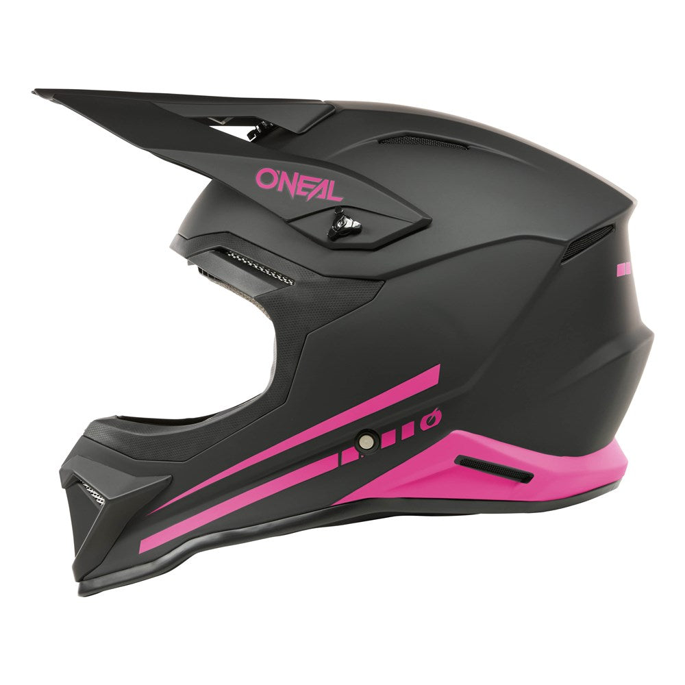 ONEAL 2025 1 SRS SOLID V.25 MATTE BLACKPINK HELMET (PRE-ORDER)