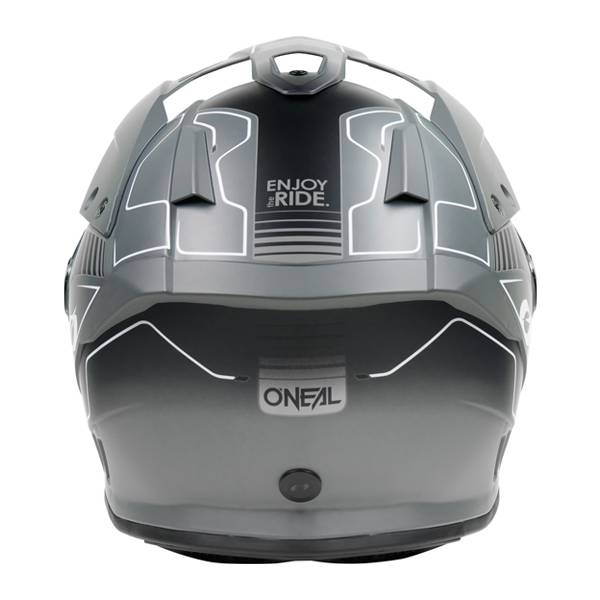 ONEAL SIERRA RS ECHO BLACK GREY ADVENTURE HELMET