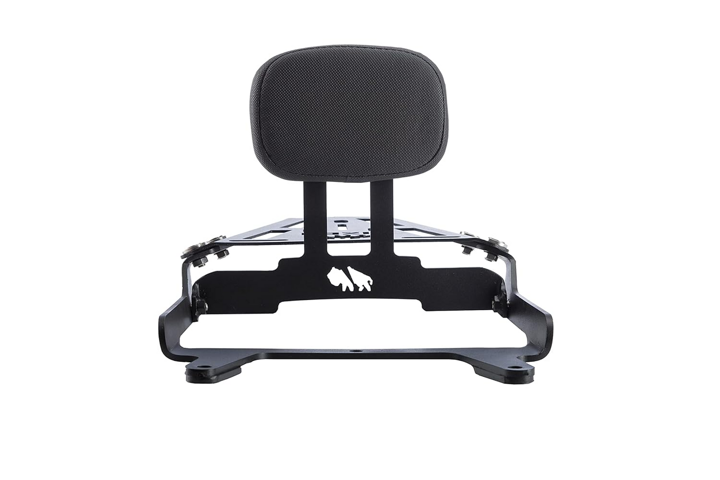 BIZEN MOTO PREMIUM REAR/LUGGAGE CARRIER WITH BACK REST - BLACK | APRILIA SR160/ SR125/ STORM 125