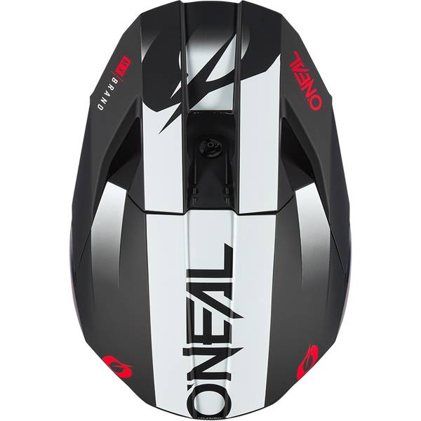 ONEAL 3 SERIES V25 HEXX BLACK WHITE RED MOTOCROSS HELMET