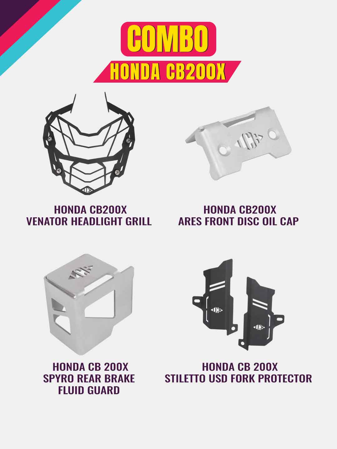 LCB MEGA COMBO | HONDA CB200X