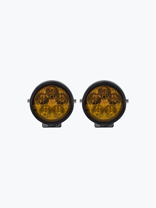 HJG 5 LED CAP ROUND PAIR | AUXILIARY LIGHT