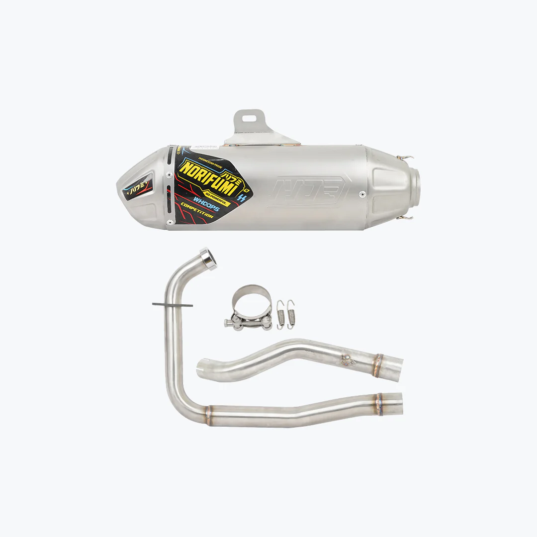 NORIFUMI WHOOPS KOMPETISI FOR XPULSE 210 WITH DB KILLER | EXHAUST