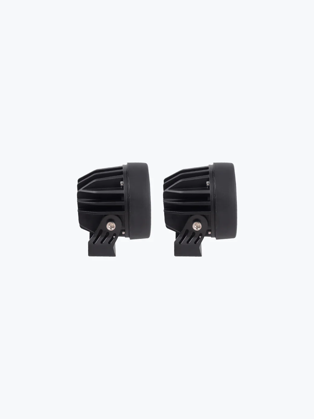 HJG 4 LED CAP ROUND PAIR WITH WIRE HARNESS | AUXILIARY LIGHT