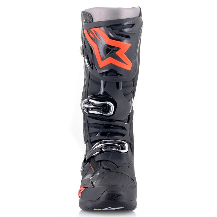 ALPINESTARS TECH 10 BLACK/FLUO RED US 9,10 | MX BOOTS