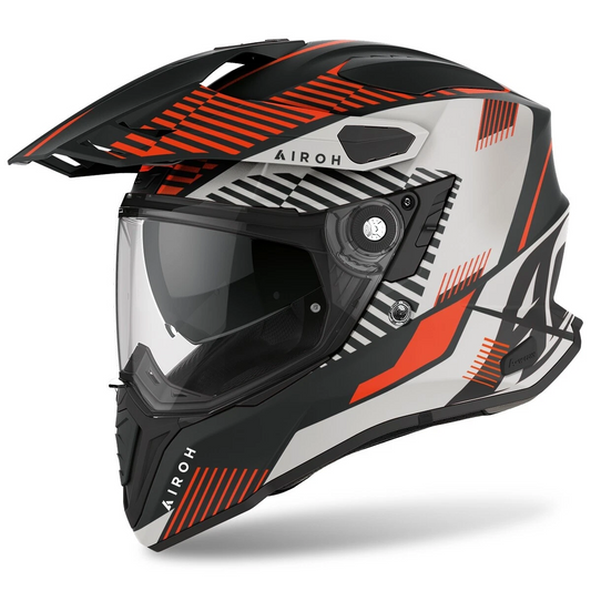 AIROH COMMANDER BOOST ORANGE MATT L | ADVENTURE HELMET