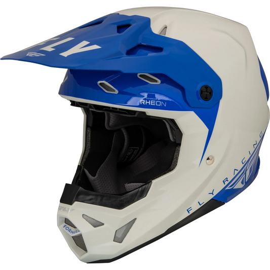 FLY RACING FORMULA CP SLANT GREY BLUE M/L | MX HELMET