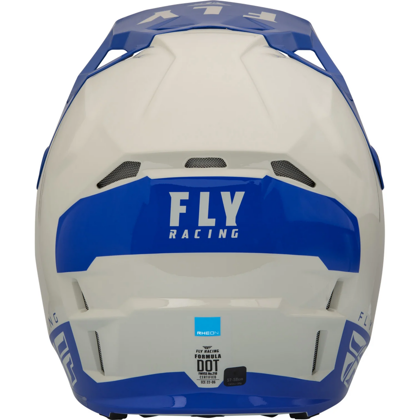 FLY RACING FORMULA CP SLANT GREY BLUE M/L | MX HELMET