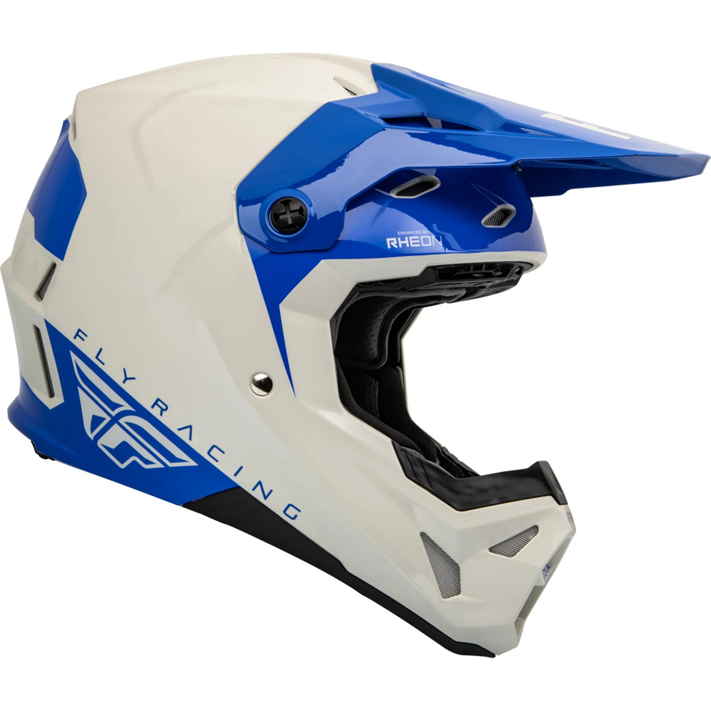 FLY RACING FORMULA CP SLANT GREY BLUE M/L | MX HELMET