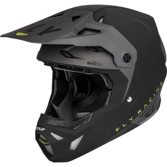 FLY RACING FORMULA CP SLANT BLACK GREY MATT S | MX HELMET