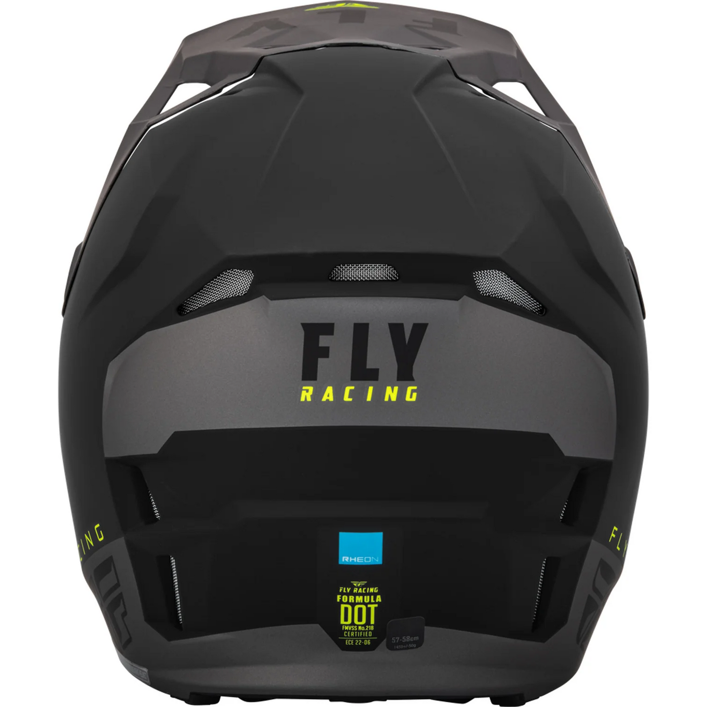 FLY RACING FORMULA CP SLANT BLACK GREY MATT S | MX HELMET