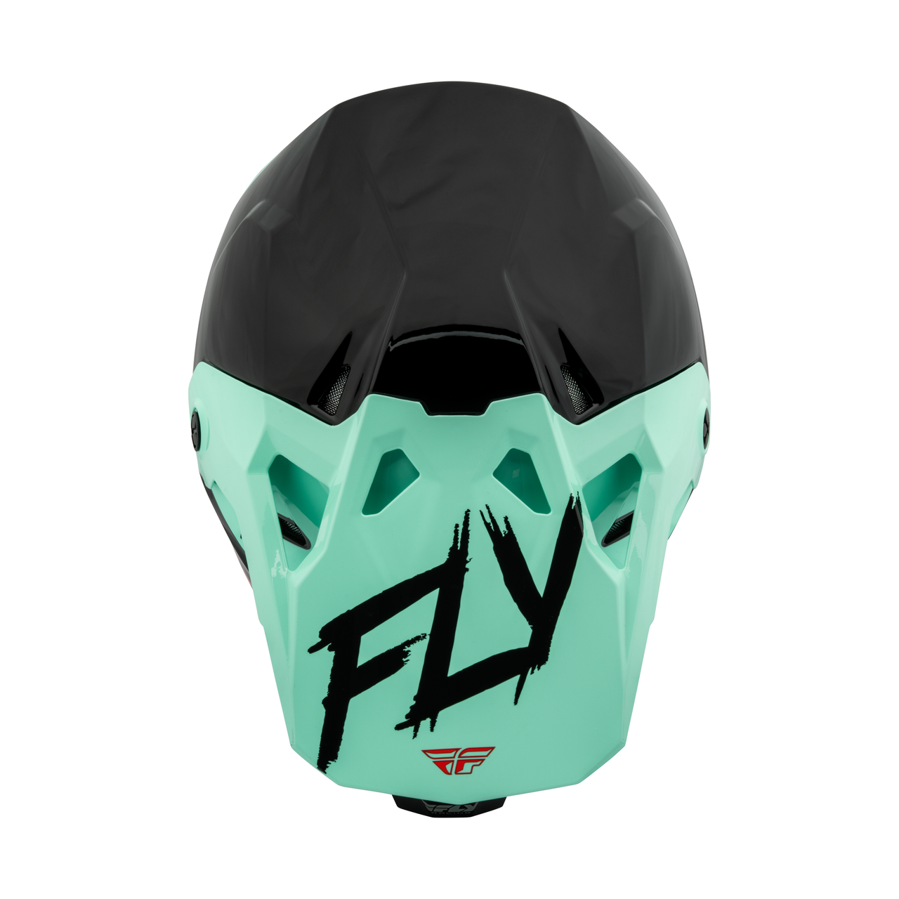 FLY RACING FORMULA CP BLACK AQUA BLUE XL | MX HELMET