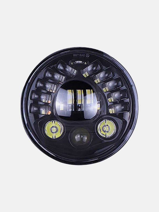 HJG 7 INCH HARLEY HEADLIGHT WITH INDICATOR 45-WATT