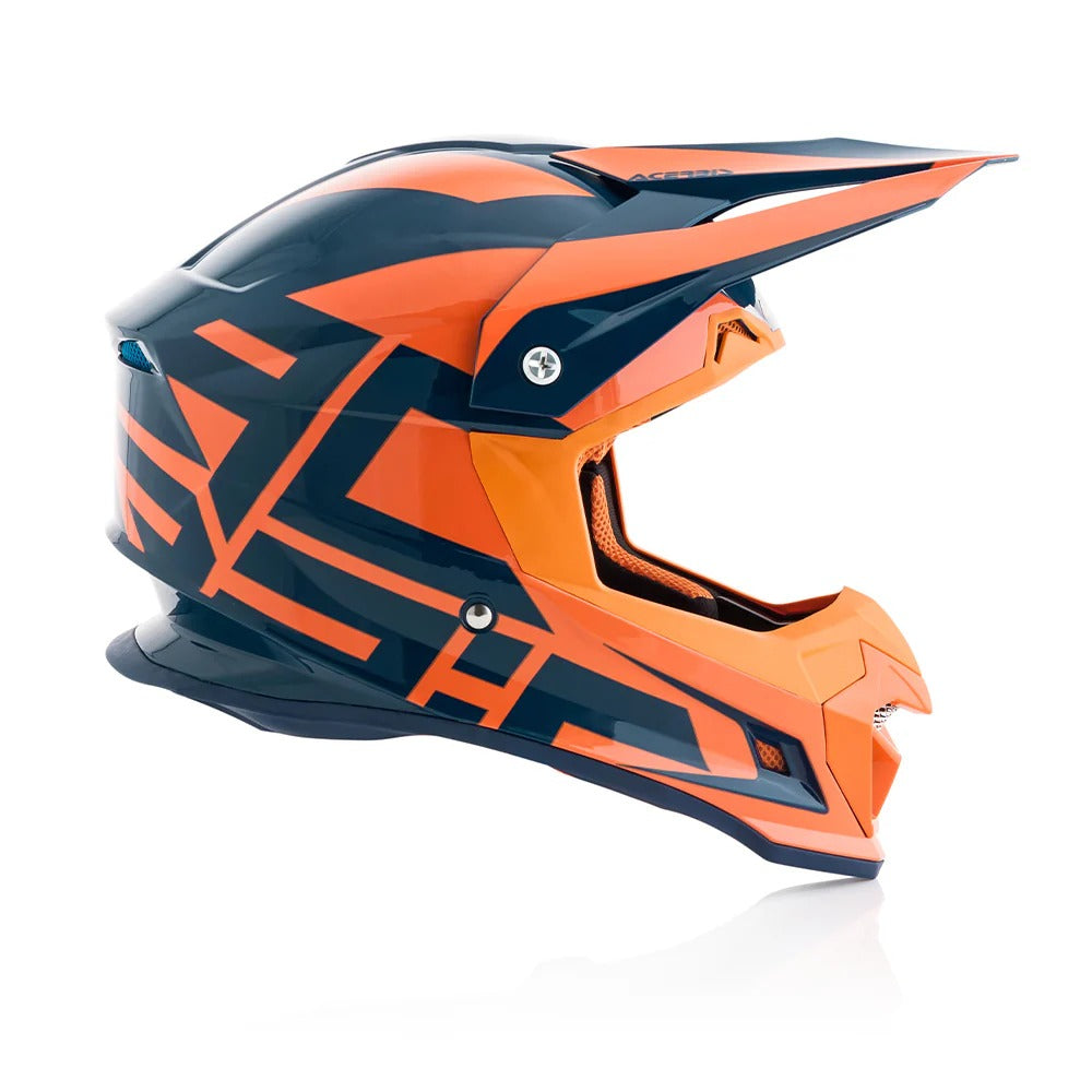 ACERBIS PROFILE 4 BLUE ORANGE | MX HELMET