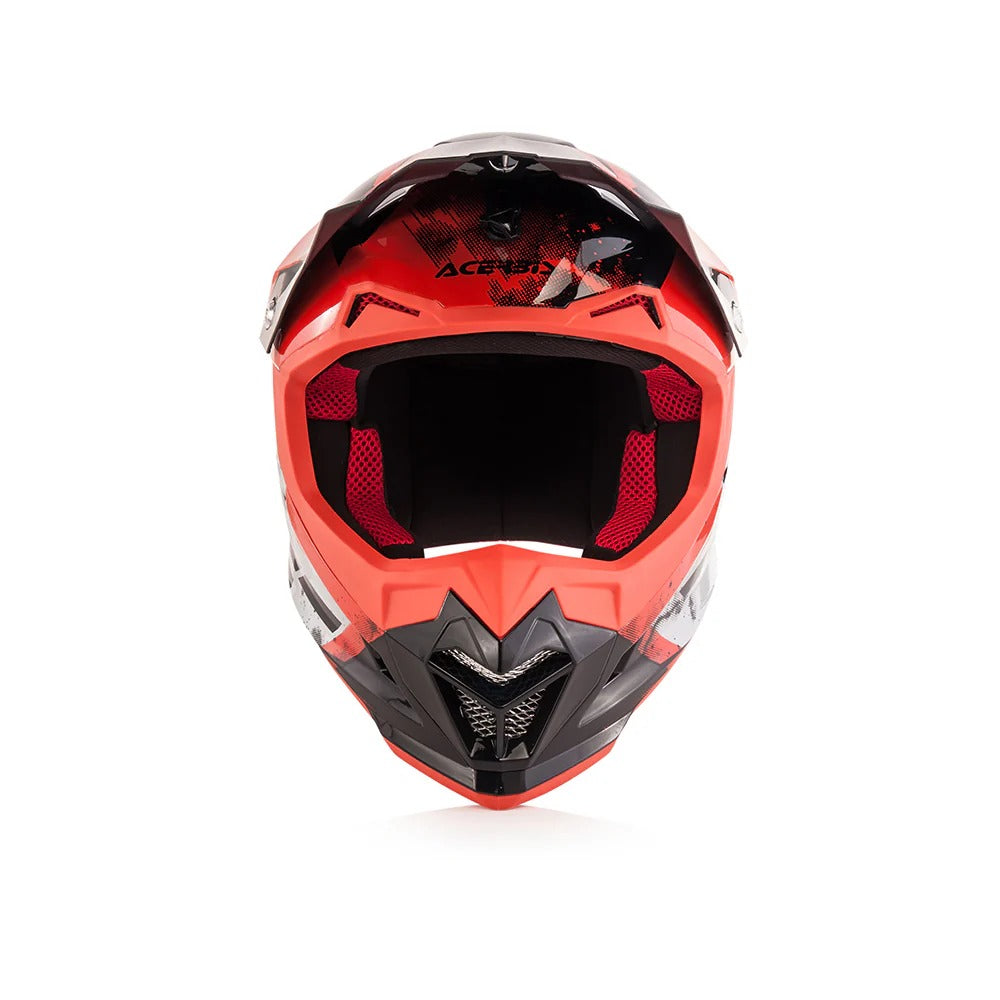 ACERBIS PROFILE 4 WHITE RED | MX HELMET