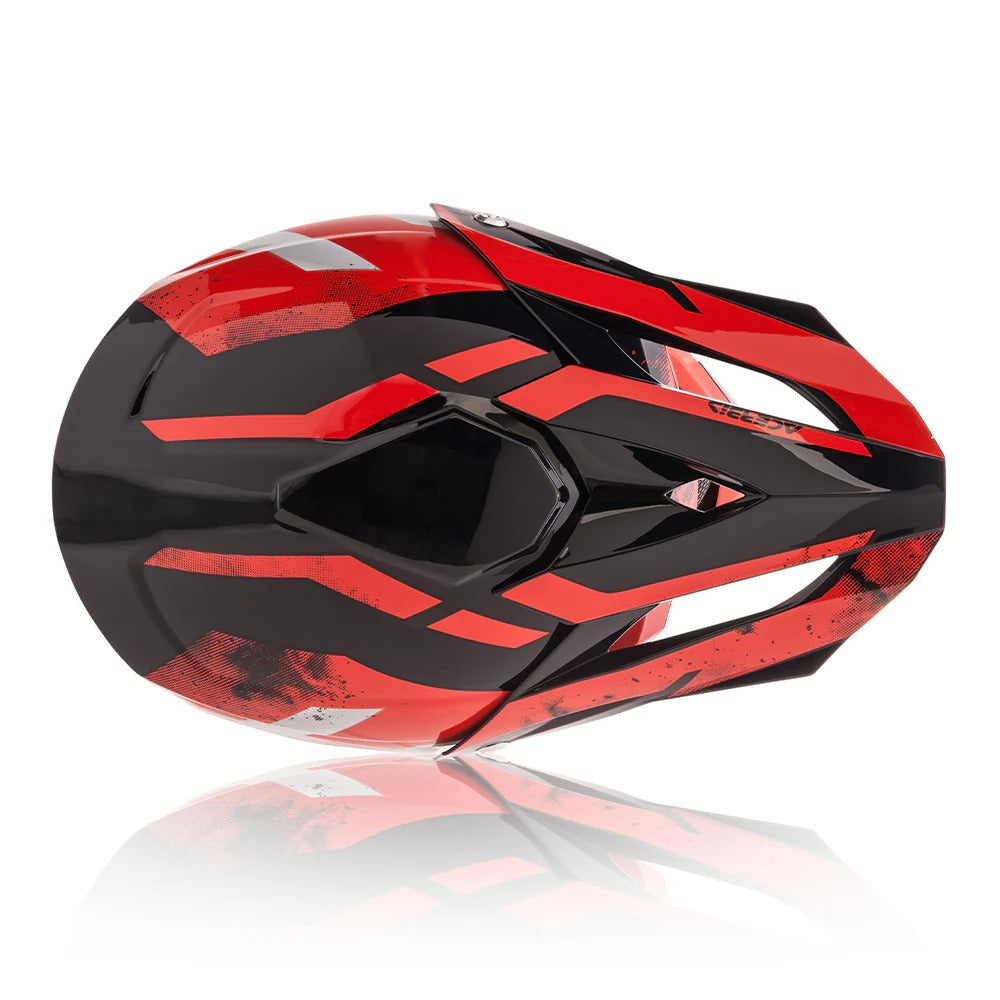 ACERBIS PROFILE 4 WHITE RED | MX HELMET