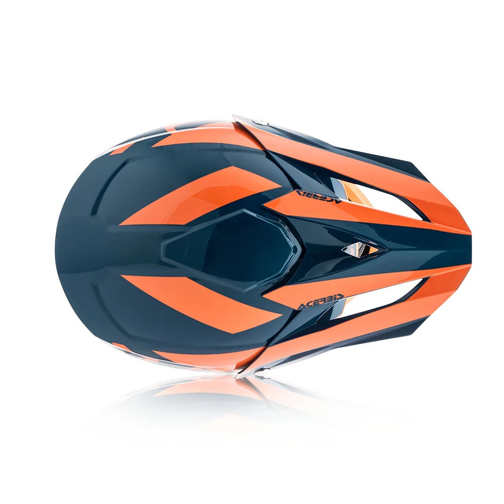ACERBIS PROFILE 4 BLUE ORANGE | MX HELMET
