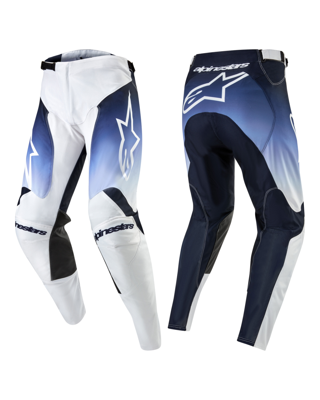 ALPINESTARS RACER HOEN WHITE DARK NAVY LIGHT BLUE 30/S,32/M,34/L,36/XL, | JERSEY SET