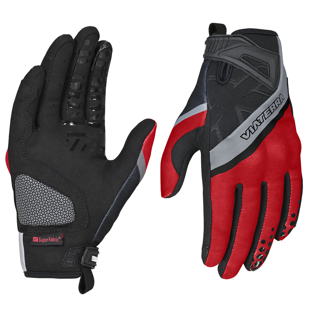 VIATERRA OFFROAD ROOST CHILLI RED XL | STREET GLOVES