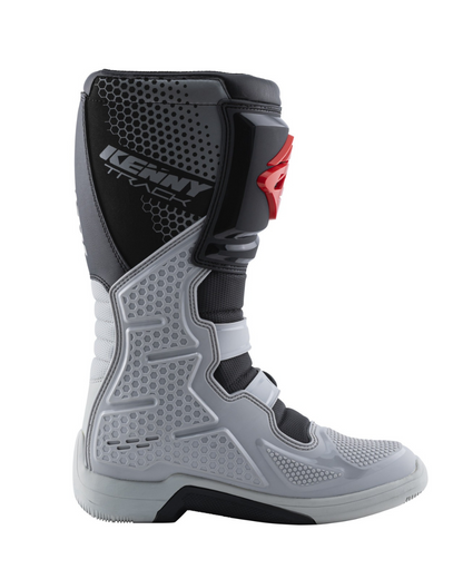 KENNY TRACK GREY / RED US 9.5,10 | MX BOOTS