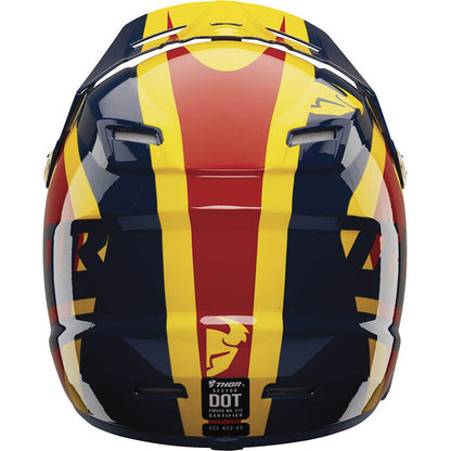 THOR SECTOR RICOCHET NAVYYELLOW KIDS HELMET