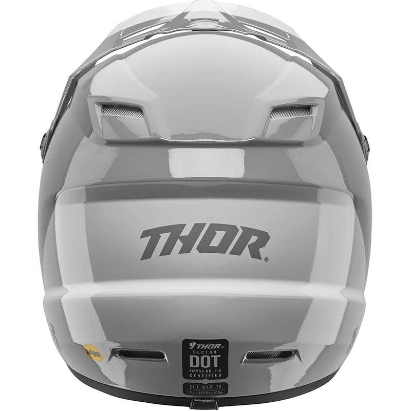 THOR SECTOR CHARCOALWHITE MIPS KIDS HELMET