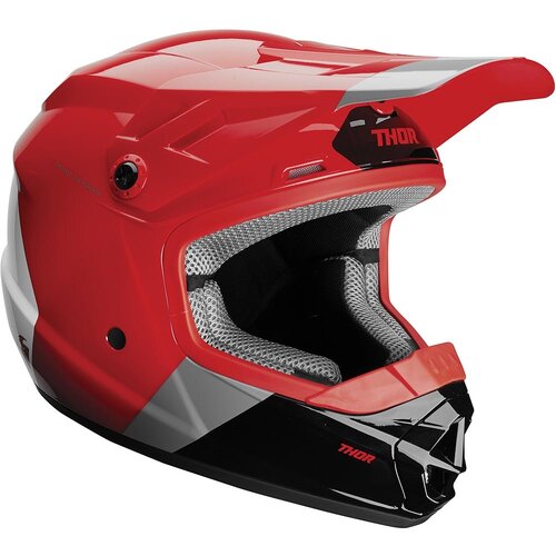 THOR SECTOR REDCHARCOAL MIPS KIDS HELMET