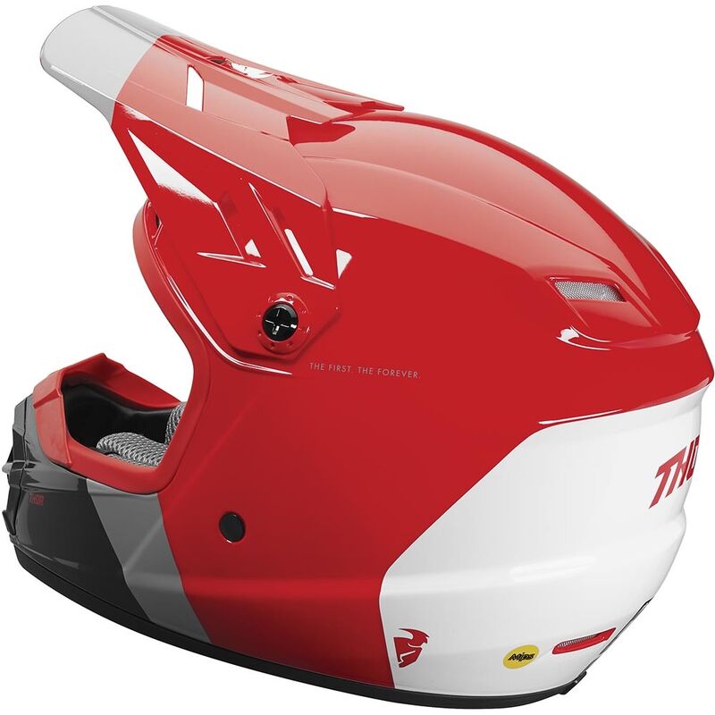THOR SECTOR REDCHARCOAL MIPS KIDS HELMET