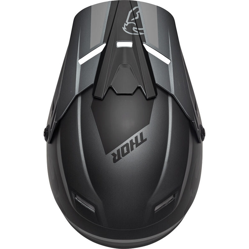 THOR SECTOR MIPS SPLIT CHARCOALBLACK KIDS HELMET