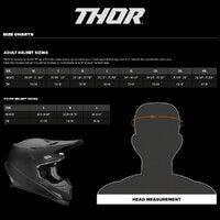 THOR SECTOR MIPS SPLIT CHARCOALBLACK KIDS HELMET