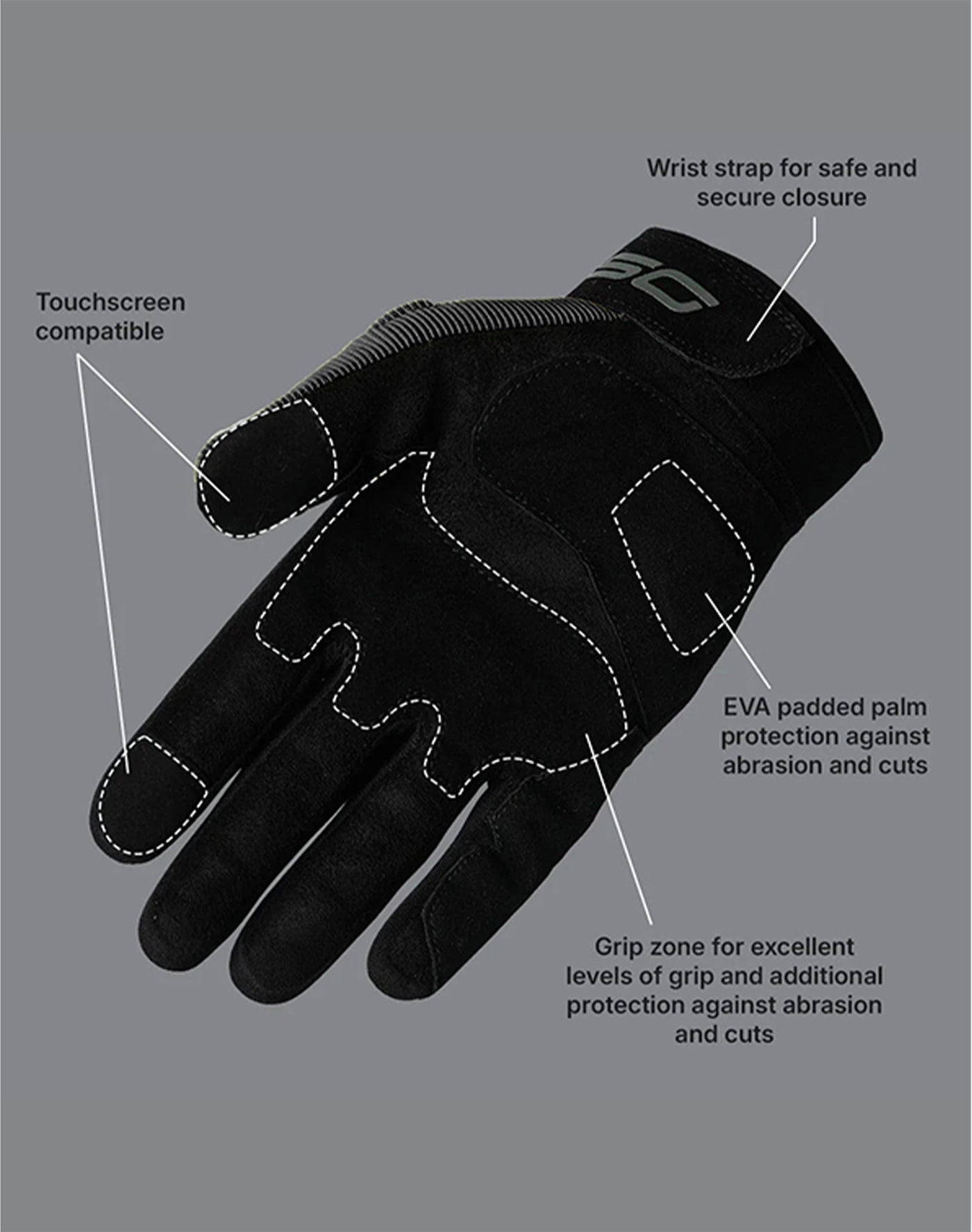 DSG Phoenix Air Riding Gloves