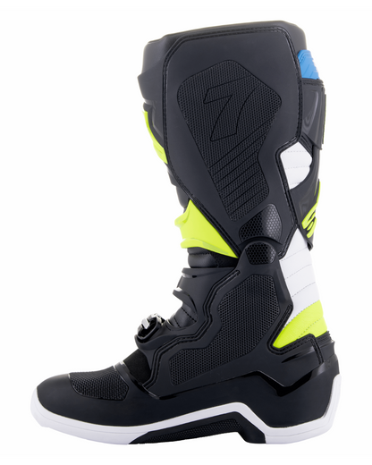 ALPINESTARS TECH 7 BLACK / ENAMEL / BLUE / YELLOW FLUO US 9 | MX BOOTS