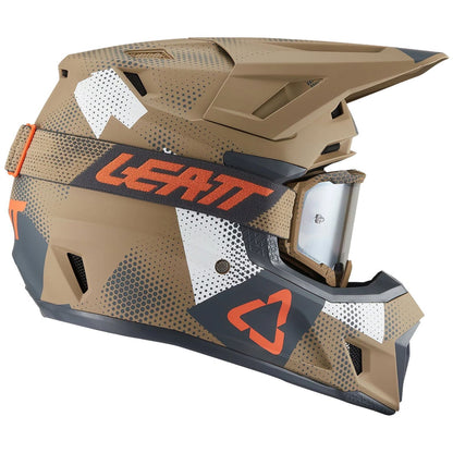 Leatt 7.5 V27 Camo Khaki Brown Helmet