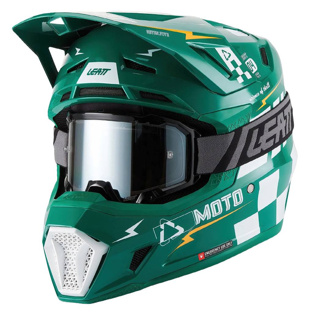 Leatt 7.5 V27 Jade Green Helmet