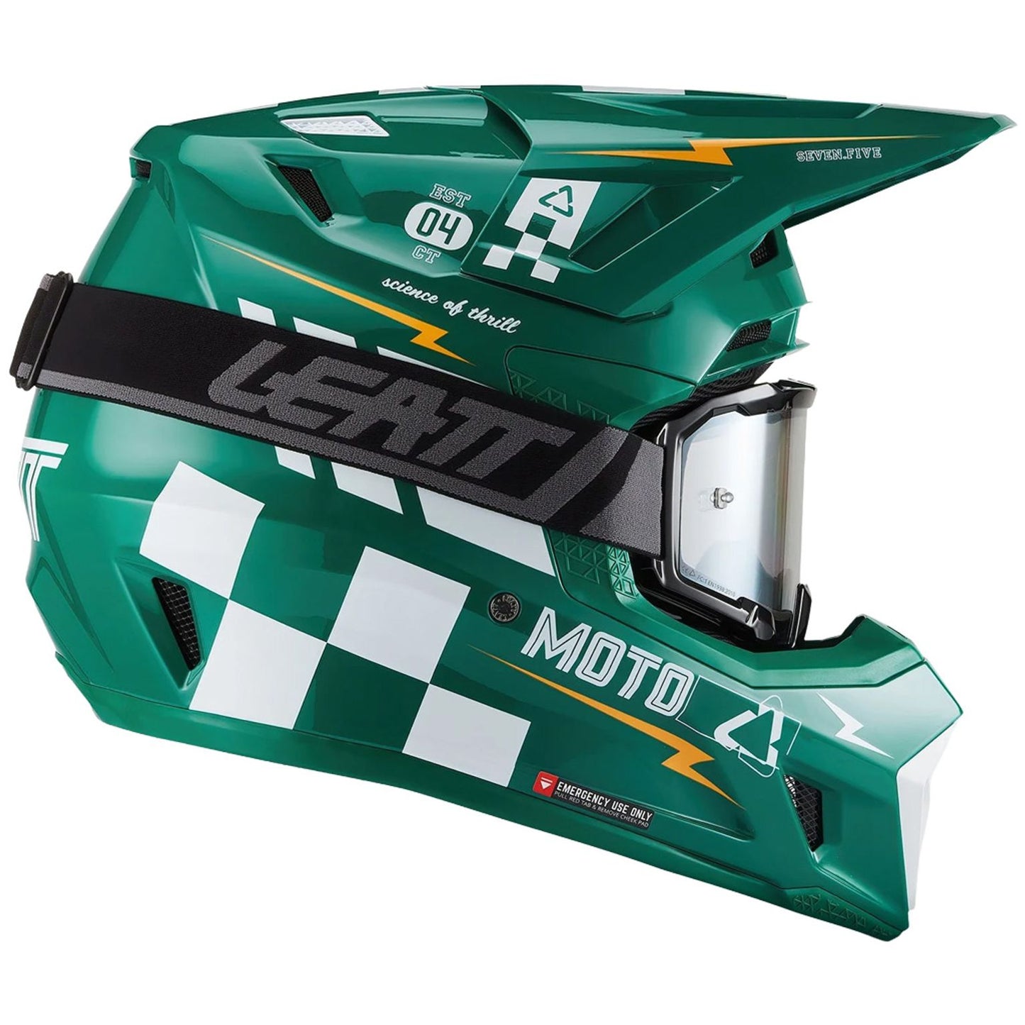 Leatt 7.5 V27 Jade Green Helmet